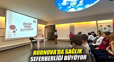 Bornova'da sağlık seferberliği büyüyor
