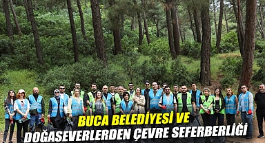 Buca Belediyesi ve doğaseverlerden çevre seferberliği