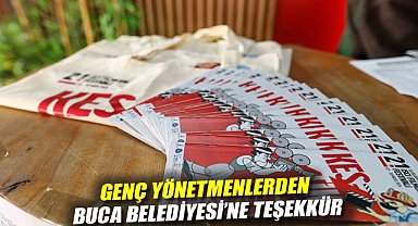 Genç yönetmenlerden Buca Belediyesi'ne teşekkür