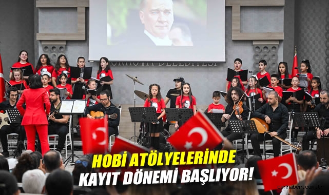 Hobi atölyelerinde kayıt dönemi başlıyor!