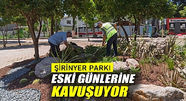 Şirinyer Parkı Eski Günlerine Kavuşuyor