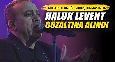 Ahbap Derneği Soruşturmasında: Haluk Levent Gözaltına Alındı