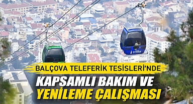Balçova Teleferik Tesisleri’nde Kapsamlı Bakım ve Yenileme Çalışması