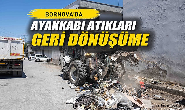 Bornova’da Ayakkabı Atıkları Geri Dönüşüme