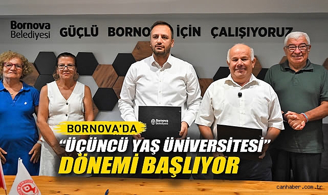 Bornova’da “Üçüncü Yaş Üniversitesi” Dönemi Başlıyor