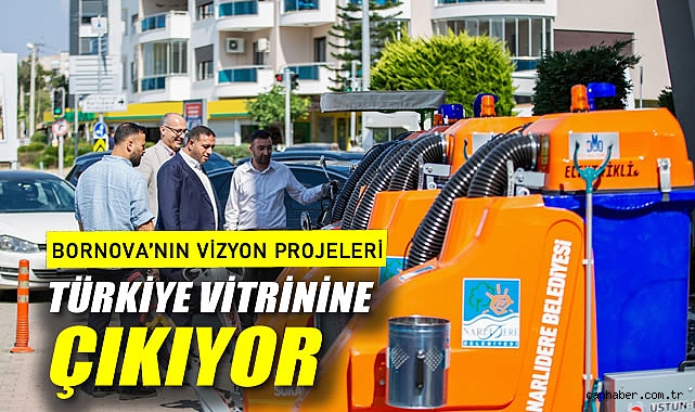 Bornova'nın vizyon projeleri Türkiye vitrinine çıkıyor