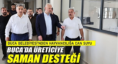 Buca Belediyesi'nden hayvancılığa can suyu