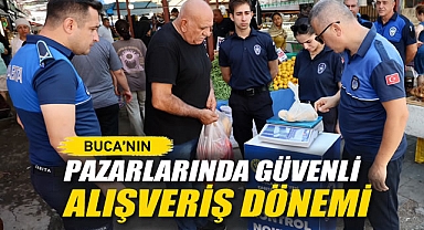 Buca’nın Pazarlarında Güvenli Alışveriş Dönemi