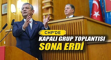 CHP'de Kritik Kapalı Grup Toplantısı Sona Erdi