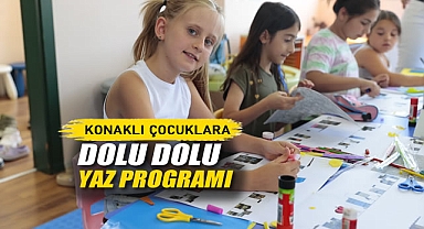 Konaklı Çocuklara Dolu Dolu Yaz Programı