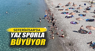 Seferihisar’da Yaz Sporla Büyüyor
