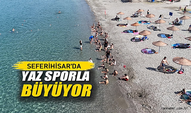 Seferihisar’da Yaz Sporla Büyüyor