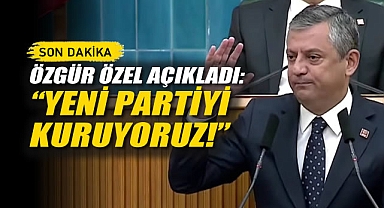 Son Dakika! Özgür Özel Açıkladı:
