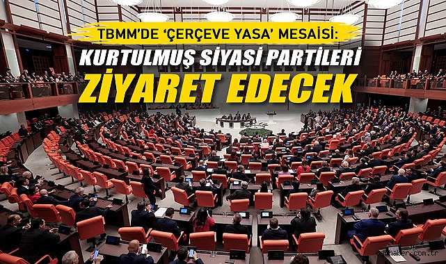 TBMM'de 'Çerçeve Yasa' Mesaisi: Kurtulmuş Siyasi Partileri Ziyaret Edecek